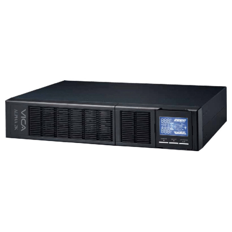 Vica ALPHA 2K sistema de alimentación ininterrumpida (UPS) Doble conversión (en línea) 2 kVA 2000 W 8 salidas AC